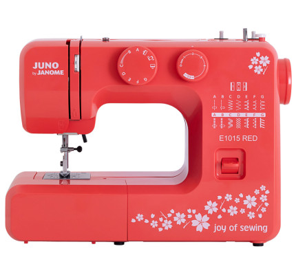 Šijací stroj JANOME JUNO E1015 RED