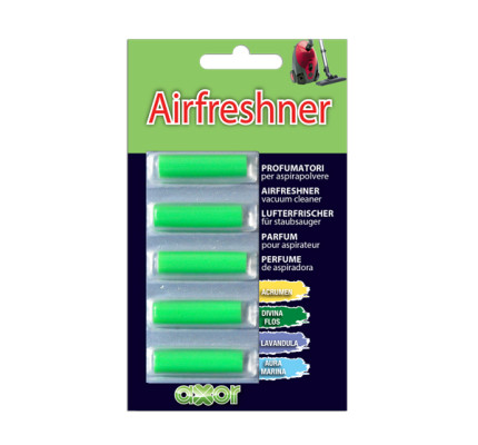 Axor AIRFRESHNER DIVINA FLOS osviežovače vzduchu - vôňa do vysávačov - biele kvety 5 ks