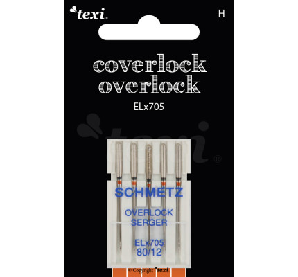 Ihly pre overlocky / coverlocky TEXI OVERLOCK / coverlocky ELx705 5x80