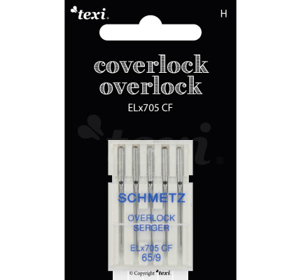 Ihly pre overlocky / coverlocky TEXI OVERLOCK / coverlocky ELx705 CF 5x65
