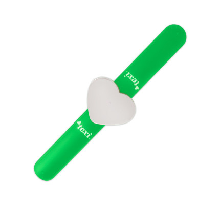 Magnetický náramok na špendlíky, ihly a spínacie špendlíky, zelená farba