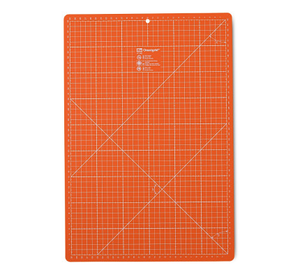 Rezacia podložka Prym Omnigrid, 30 x 45 cm, oranžová