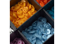 Box s farebnými patentkami "Color Snaps", 12,4 mm