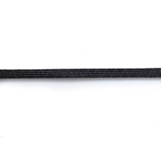 Guma super elastická, 7 mm, čierna, 3 m