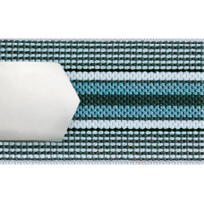 Traky klasické, 110 cm, 25 mm, šedé/modré