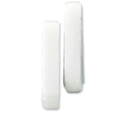 Páska na suchý zips, samolepiaca, 20 mm x 1,2 m, biela