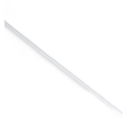 Elastická šnúrka, 2,5 mm, biela, 3 m