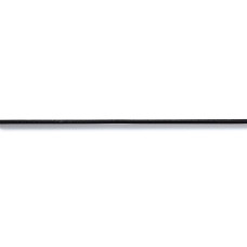 Elastická šnúrka, 2,5 mm, čierna, 3 m
