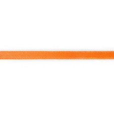 Saténová stuha, 4 m x 6 mm, oranžová