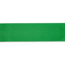 Saténová stuha, 3 m x 38 mm, trávovo zelená