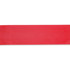 Saténová stuha, 3 m x 38 mm, tmavo červená