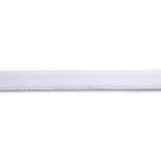 Ramienková guma, 15 mm, biela, 80 cm